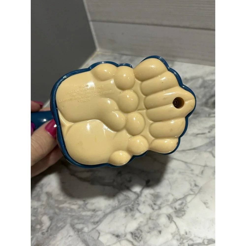 Fisher-Price Monkey Toy Kids‎ Small Blue Good Clicking Tail Amazing Animals